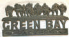 Rare 1930's Green Bay Packers license plate topper - All original/ great patina!